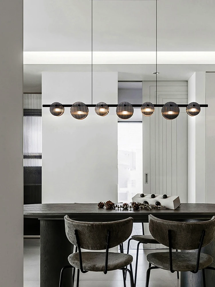 

Modern Minimalist Texture Strip Wave Glass Ceiling Chandeliers,Hanging Lamps Lustre Suspension Luminaire Lampen For Living Room