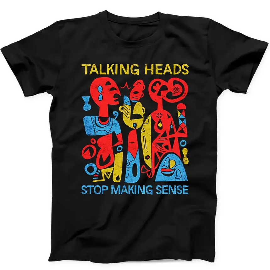 Stop Making Sense Talking Heads Rock Punk Music T Shirt Black 60