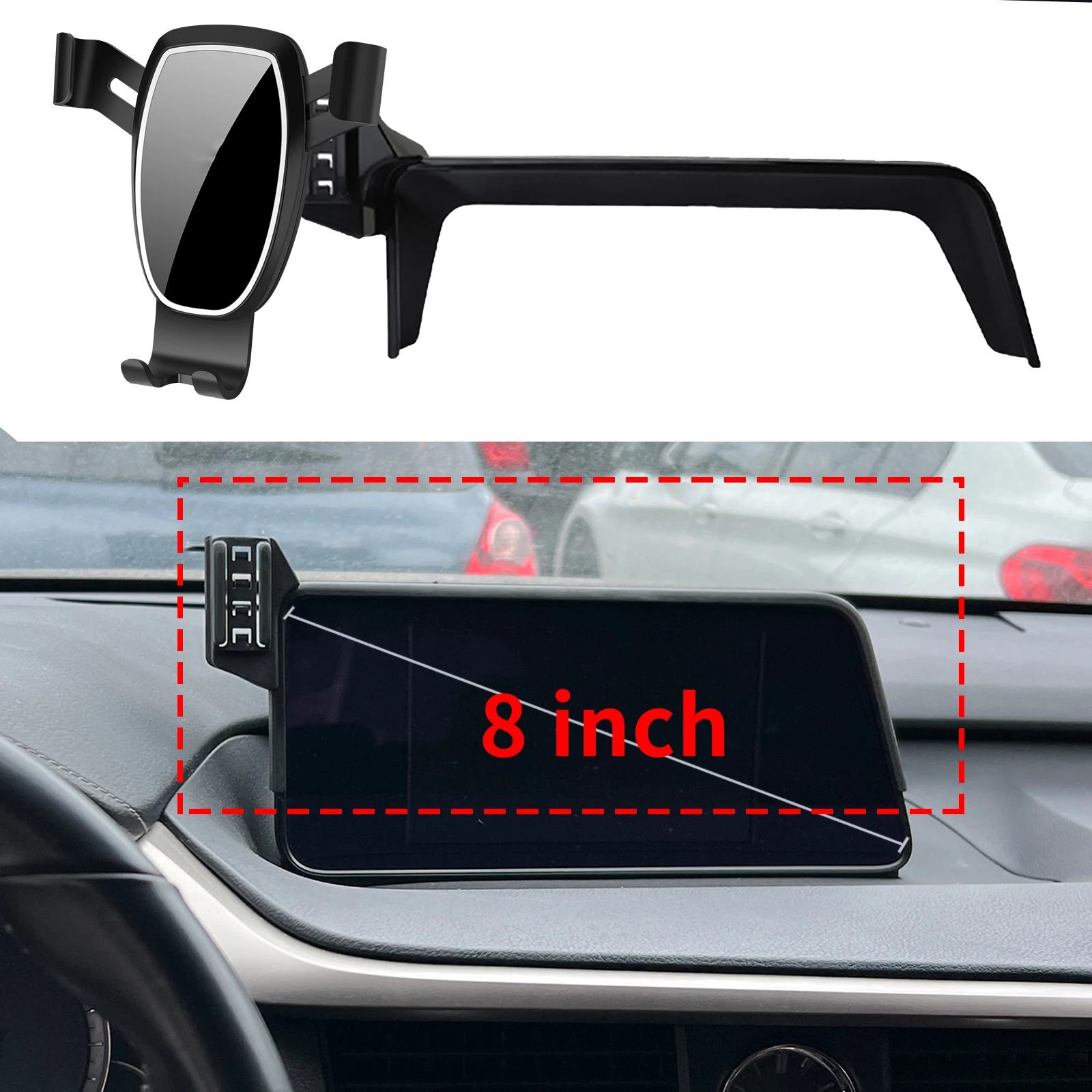 

fit for Lexus RX 2016 2017 Navigation Bracke Screen Base Phone Holder Mount Car ​​accessoires