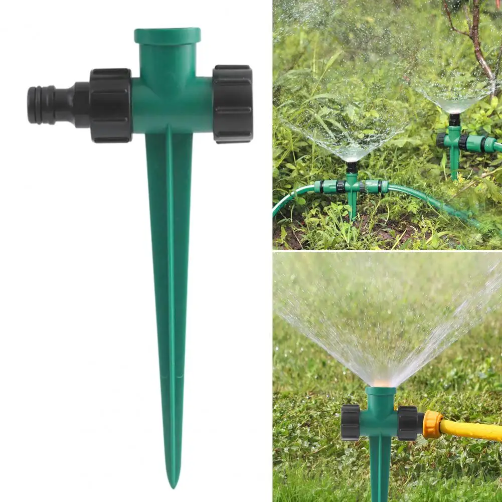 2Pcs Watering Stake Safety Use Watering Plug Sharp End Practical Gardening Hose Connector Ground Inserting Needle for Lawn