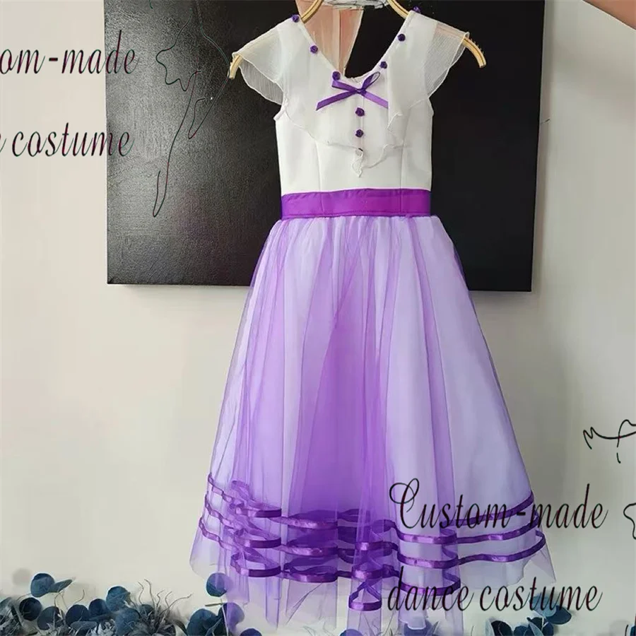 كرة التخرج أنثى الاختلافات تشايكوفسكي وغيرها من فساتين الباليه أداء التنانير الطويلة الشيفون للأطفال والكبار