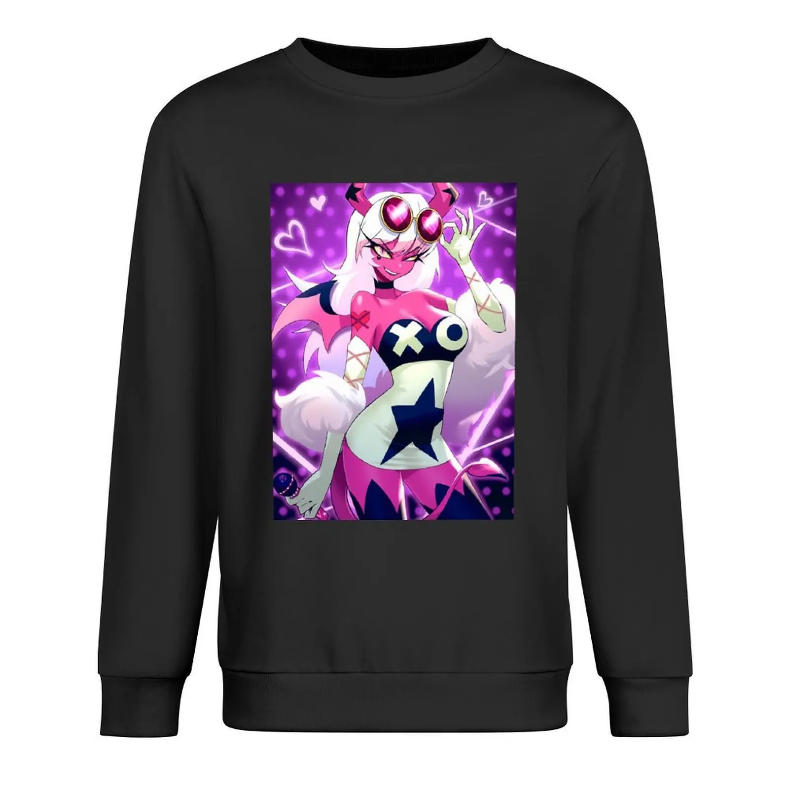 

Helluva boss verosika Pullover anime clothes men's winter sweater clothes for men men's sweat-shirt set sweatshirts for men