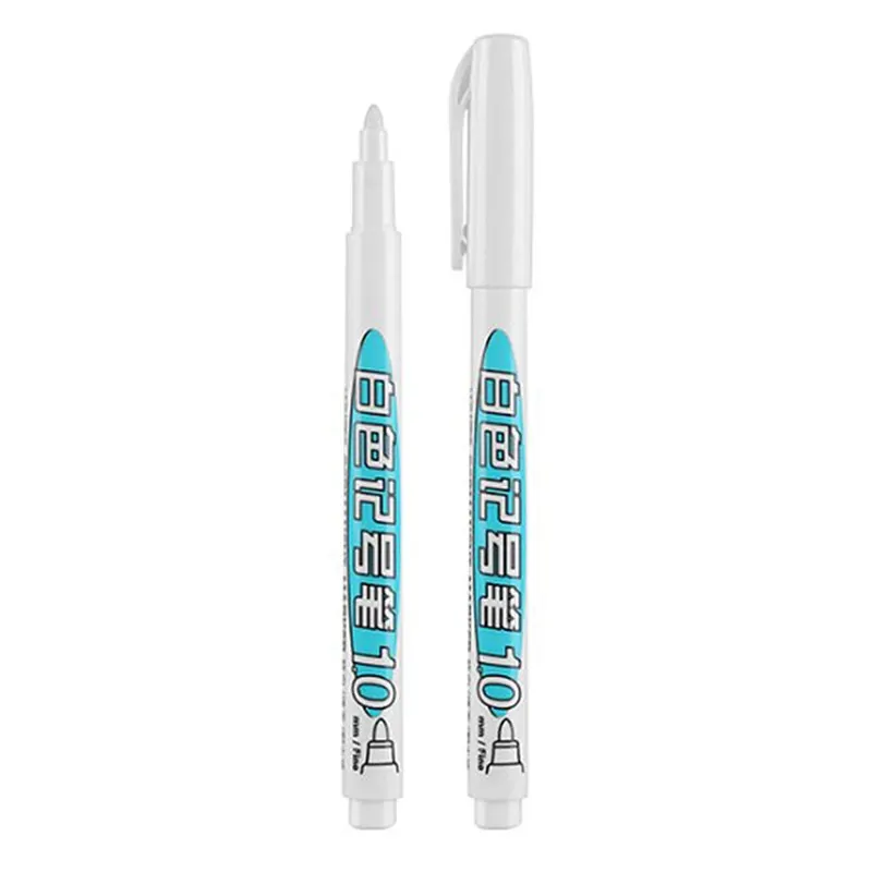 1/3pcs Oily White Marker Pen Graffiti Pens Waterproof Permanent Gel Pencil Tire Painting Notebook Felt Tip Pen