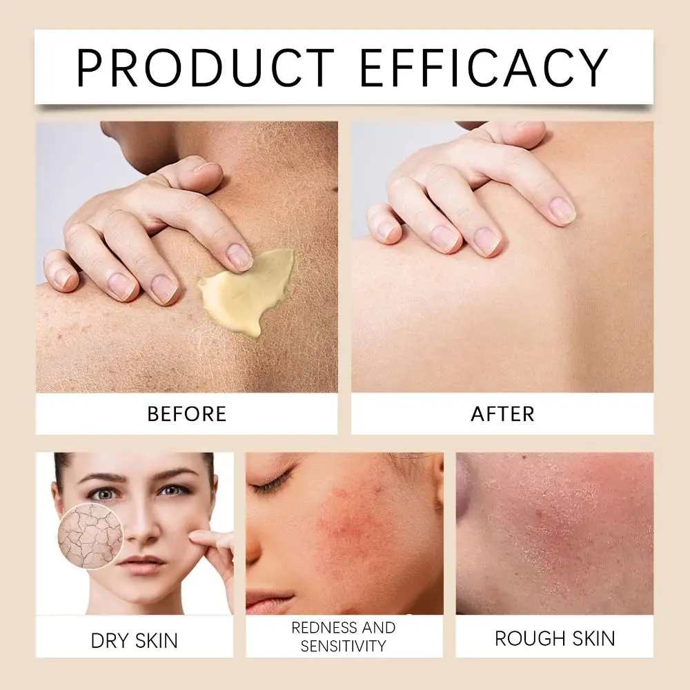 Crema idratante viso Tallow montata e erba con miele crudo e olio d'oliva Balsamo di manzo Tallow Crema idratante per il viso al grasso di mucca