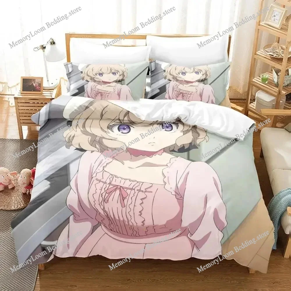 

Anime Series Popular Kotoko Iwanaga Kyokou Suiri Bedding Set Full/Queen Size Duvet Cover Pillowcase Kids Bedroom Decor Soft Set