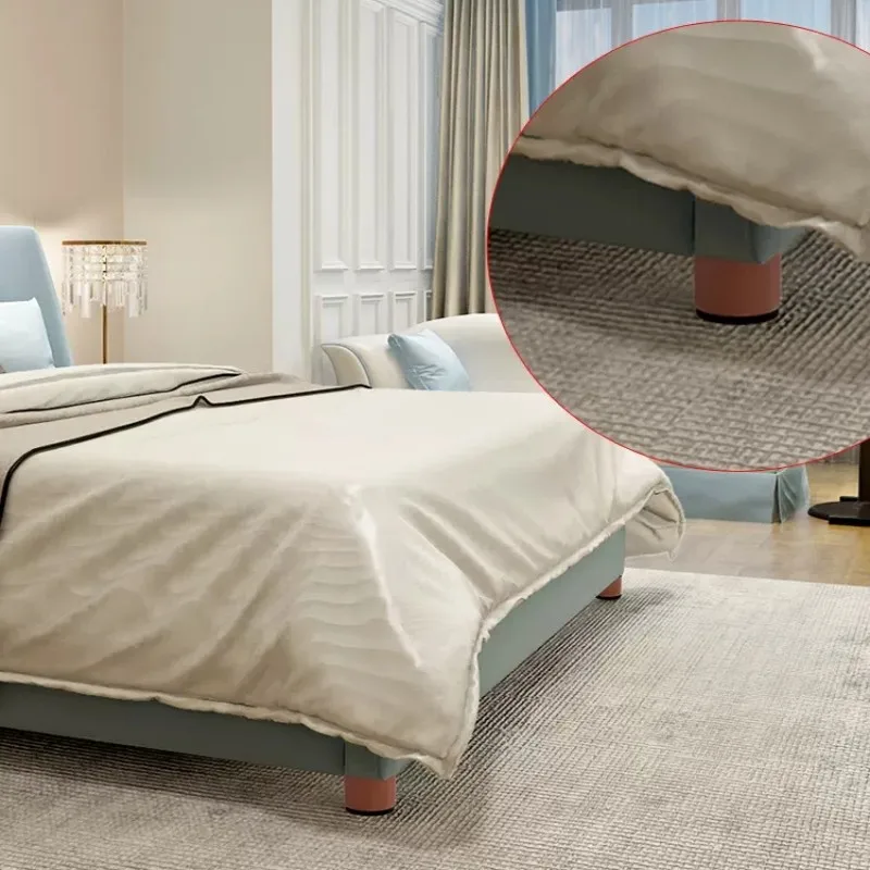 4Pcs Schwere Möbel Erhöhung Fuß Pad Sofa Bett Tisch Stuhl Tragen Beständig Anti Slip Carbon Stahl Riser Boden Schutz