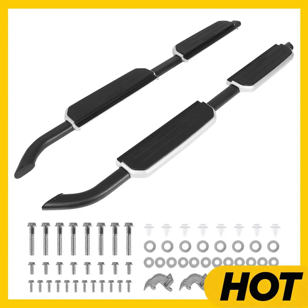 

For 2020-2024 Land Rover Defender Bolt On Side Steps Wear Resist Off Road Side Bars High Load-Bearing Auto Repairing Accessories