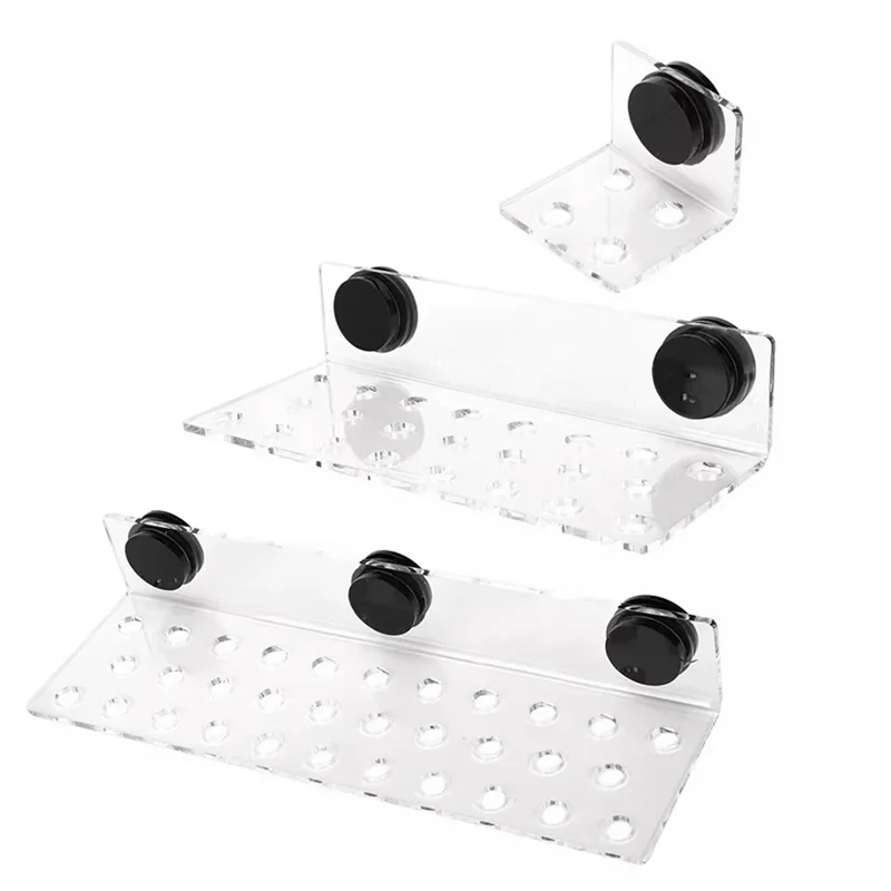 AB15-Acryl Korallen Rack Aquarium Fisch Korallen Rack Halterung Acryl Starke Saugkraft Korallen Frag Rack Halterung Korallen Rack