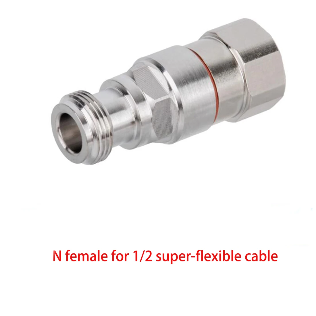 1PC DIN  N Type Male Female RF Connector For 1/2 Super Flexible Cable  50-9 Wire Wholesale