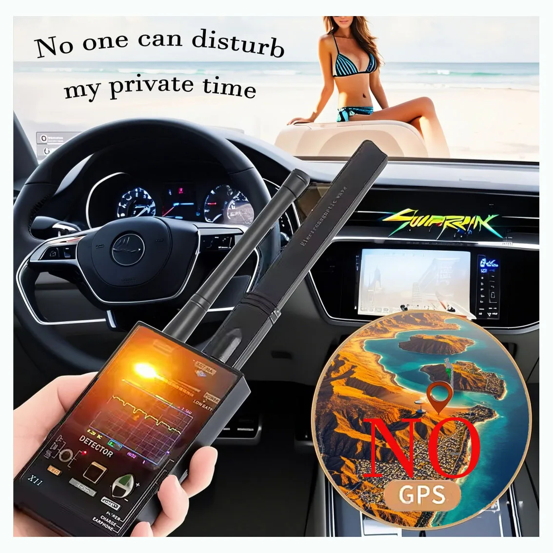 

New Model X11 Bug Detector RF Signal Detector Anti Tracking Strong Magnetic Detector For Wireless Audio Bug GPS Camera Finder