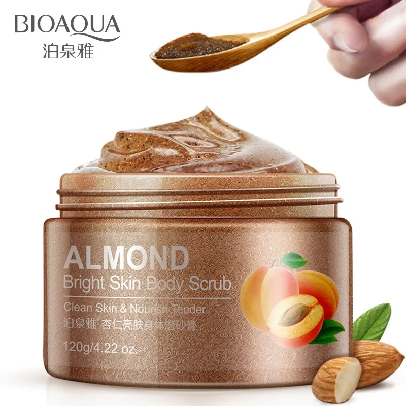 

BIOAQUA almond skin scrub cleansing face cream Hydrating face Scrub Exfoliating Lotion Mud Exfoliating Gel Cosmetics