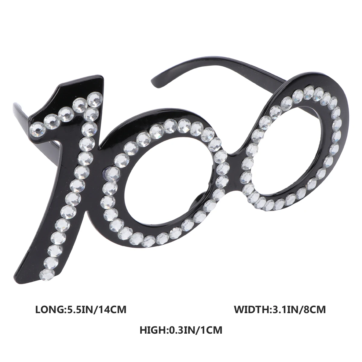 

1pc Prop 3D Digital Design Lightweight Accessory for Birthday Halloween Carnival Festival Rave Disco