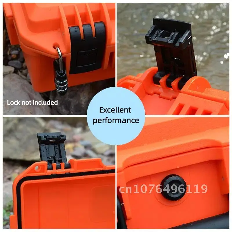 35x26cm Plastic Protective Storage Toolbox Portable Hard Plastic Case Camera Photography Equipment Box Large Storage Box