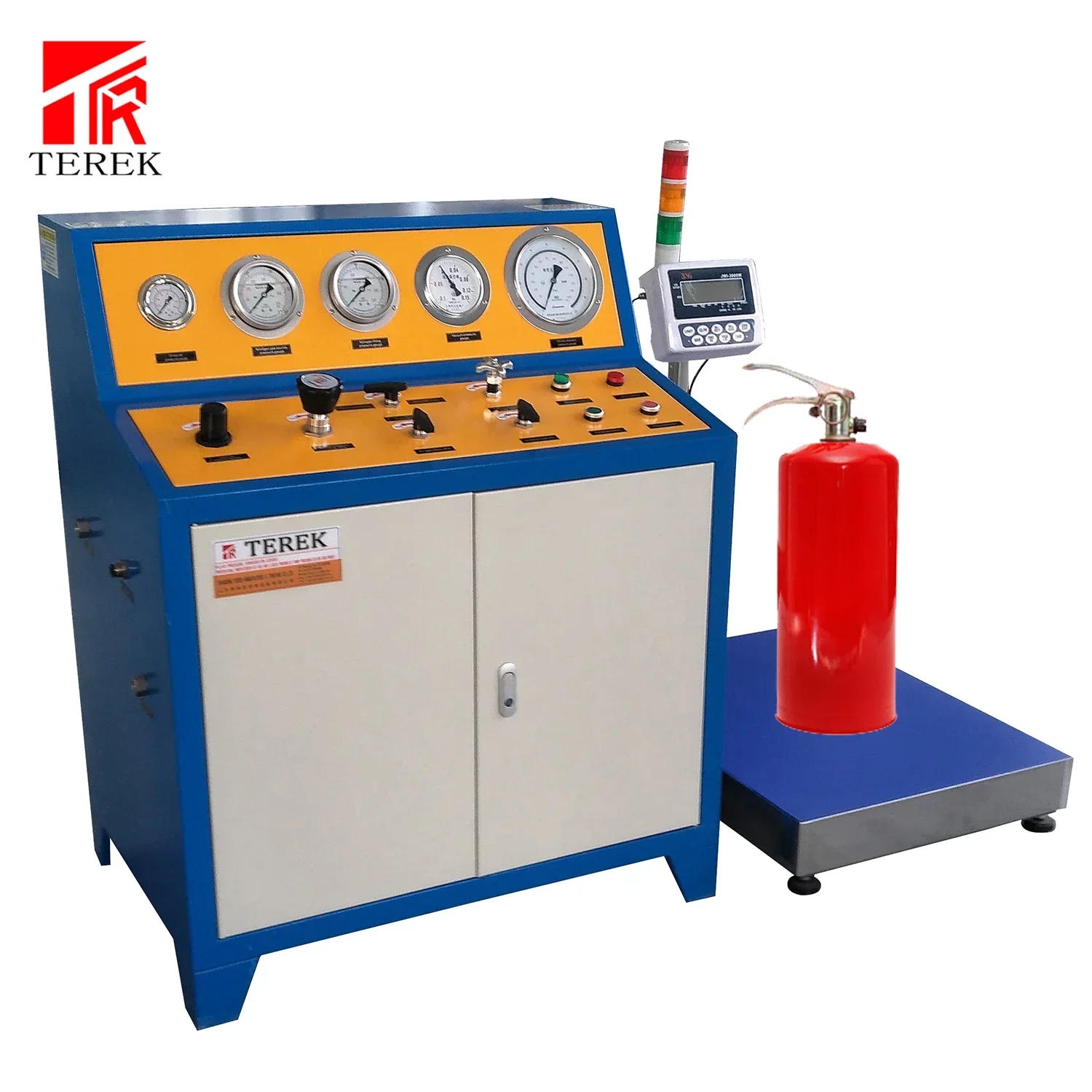 FM200 Novec Nitrogen Co2 Refill Machine Filling Machine