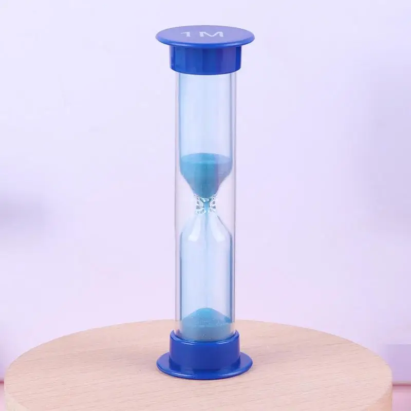 1Pcs Plastic Hourglass 1/2/3/5/10 Minutes Sand Watch S-andglass Timer Watch Clock Gift Children Sand Timer Table Home Decoration