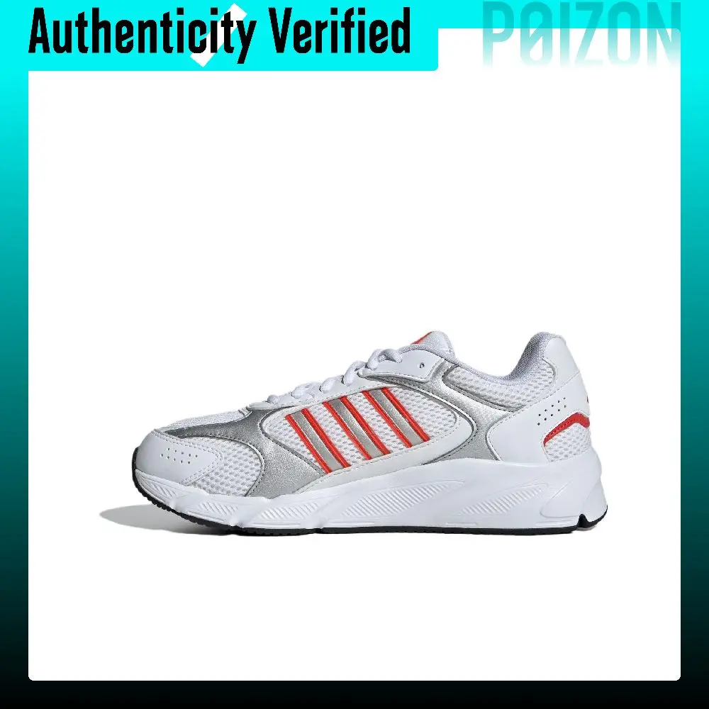 Adidas CRAZYCHAOS 2000 Chunky Sneakers Men's Low-top White/Gray/Silver IH0303