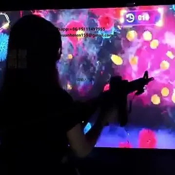 Shared Motion Sensing Game Machine Multiplayer Interactive Shooting and Sports Experience for Commercial Use