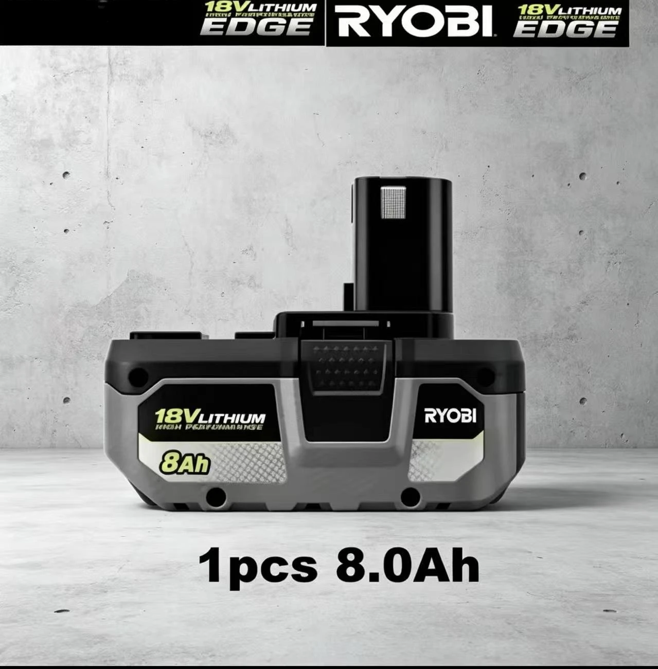 

Genuine RYOBI 18V ONE+ Battery Pack with 21700 Premium Cells & Fast Charger Kit, INTELLICELL Intelligence