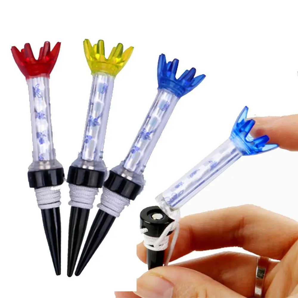 Plastic Magnetic Plastic Golf Tees Magnetic Golf Practice Accessories Golf Tee Training Tool 360degree Bounce Golf Ball Holder