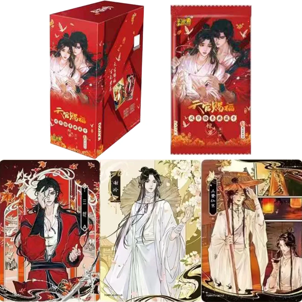 KAYOU Genuine Heavenly Officials Blessing Card The Amazing Chapter Anime Characters Collectible Card Mo Dao Zu Shi Card Toy Gift