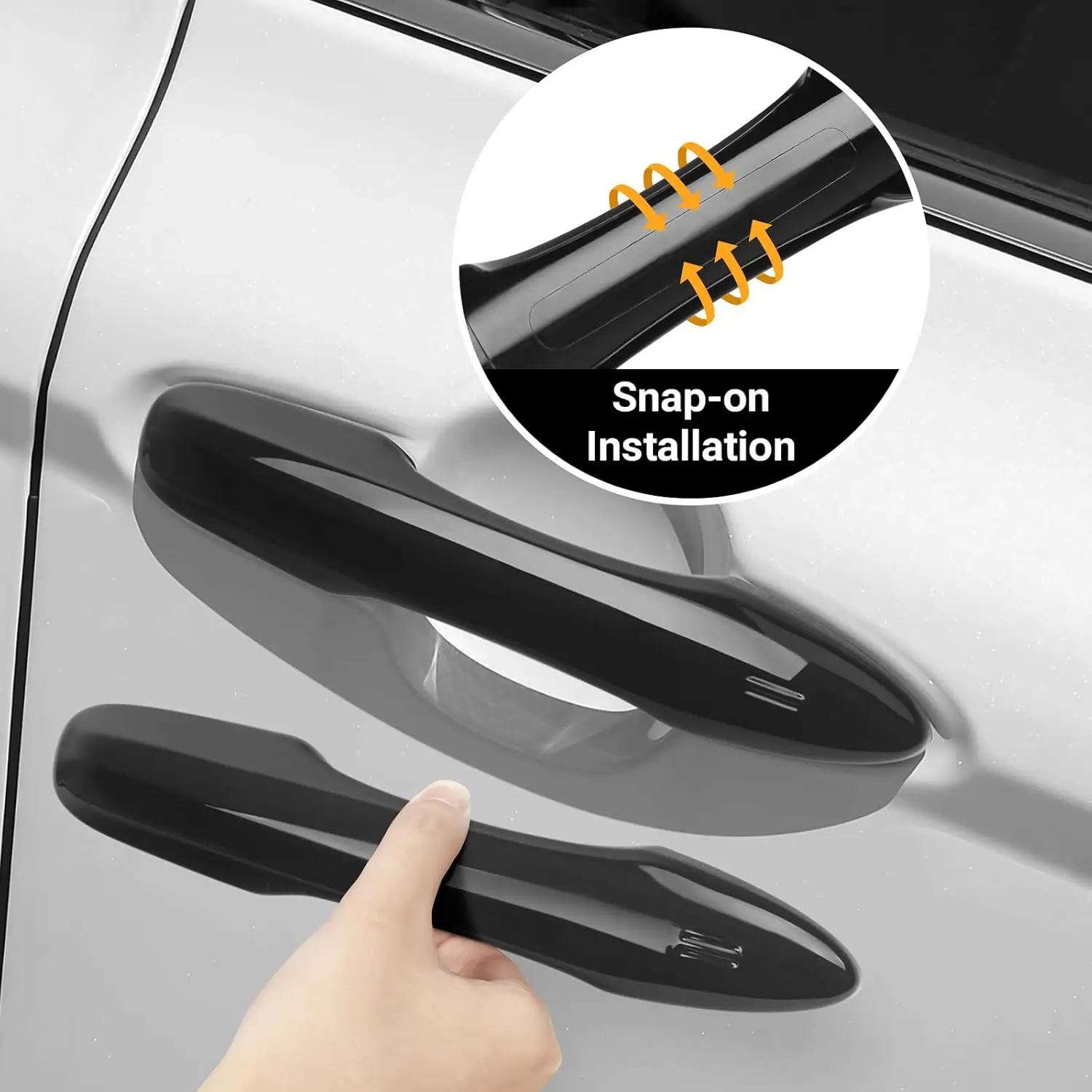 For Toyota 2018-2026 Camry & 2019-2026 Corolla & 2022-2026 Corolla Cross & 2016-2022  Car Door Handle Cover Protector view 3