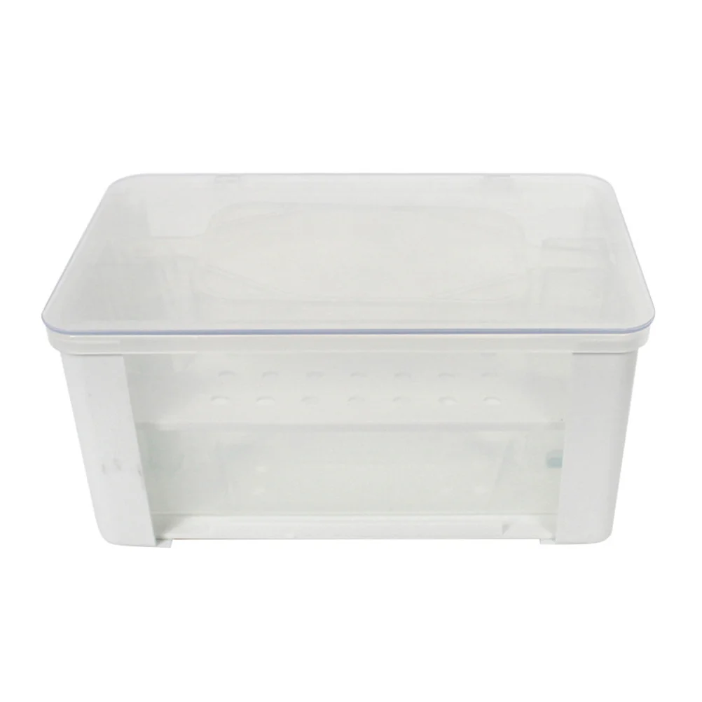 

Turtle Tank Filter Box Fish Hanging Aquarium Accessories Multi layer Filtration Plastic Stabilize Water Quality Practical Pet