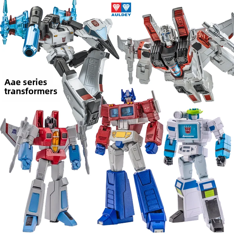 

AULDEY AAE Transformers G1 Optimus Prime Starscream Coronation Mirror Soundwave Premium Coating Set - Gift for Boys & Girls