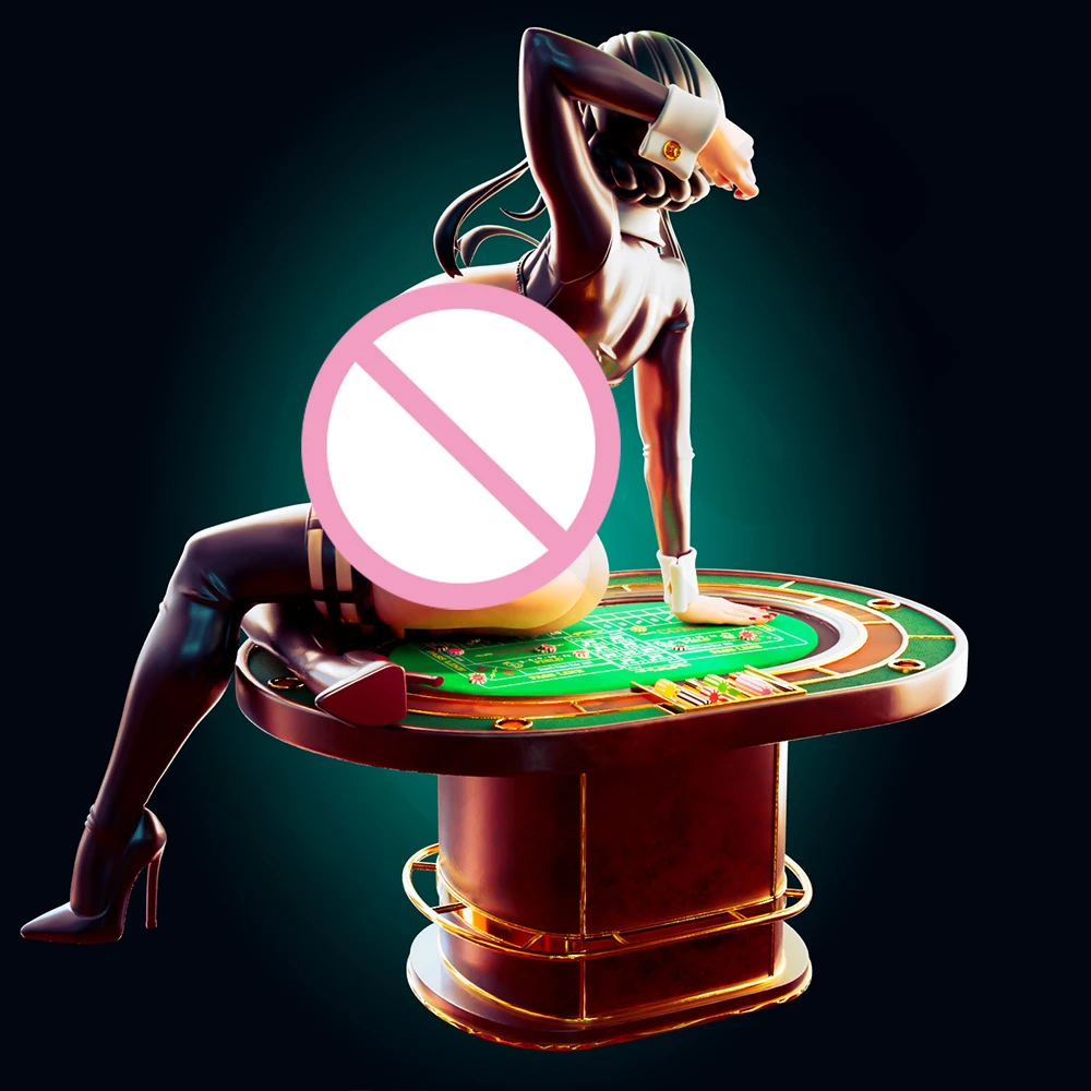 1:24 Oficer Rhu Sexy Girl Forger NSFW Zestaw do Druku 3D z Żywicy Zabawka Gk Niepomalowana Figurka DIY Niezmontowana Statuetka Figurki Model Zabawki