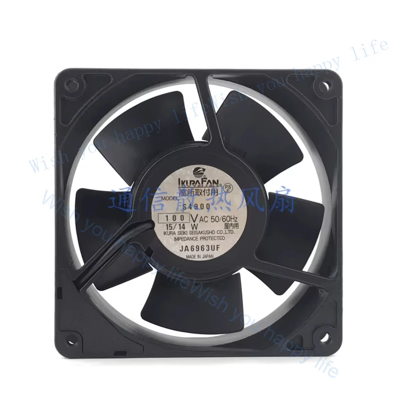 

Вентилятор охлаждения V+ 1 шт. для IKURAFAN S4900 100VAC 12 см 15/14 Вт, металлический