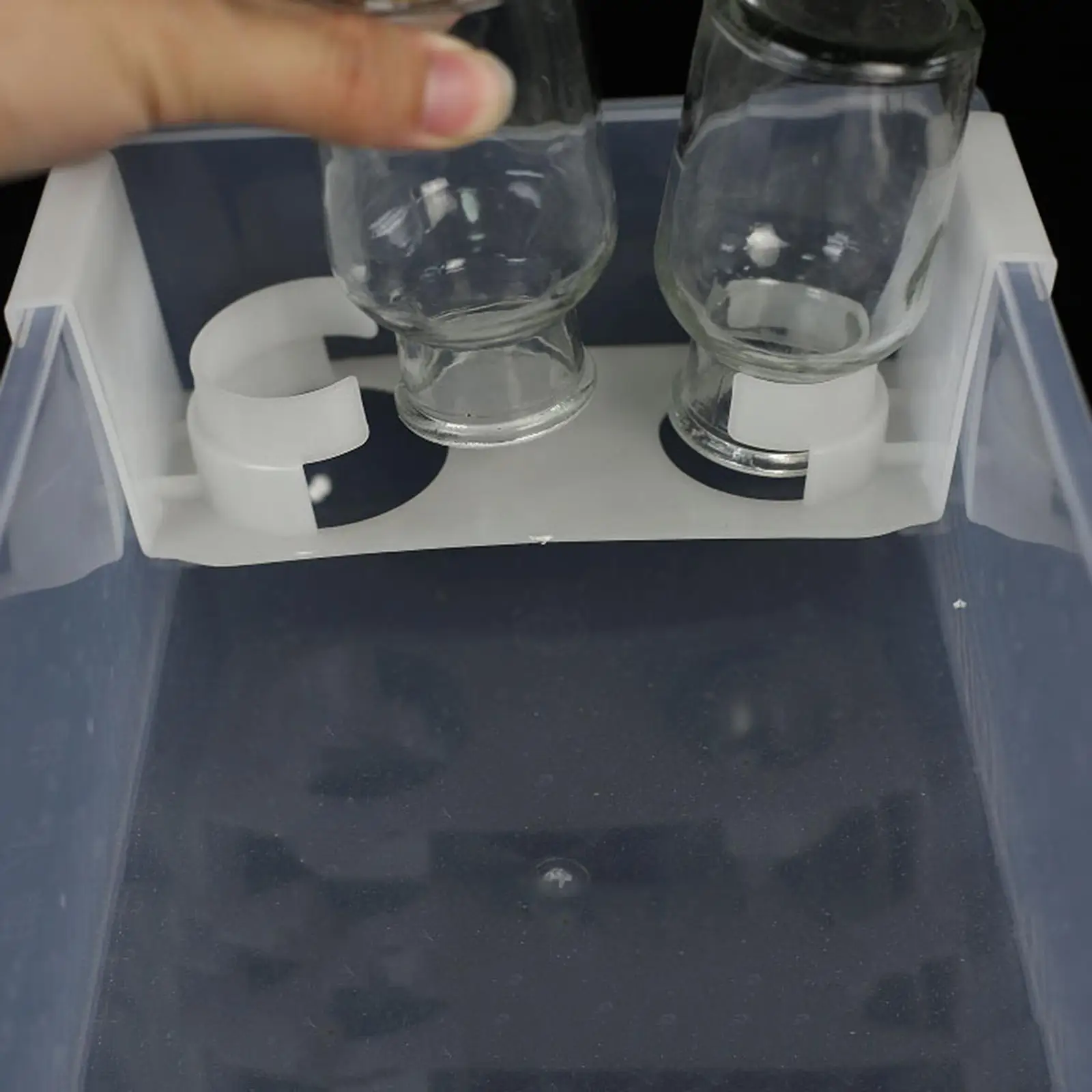 

Gas Collect Bottle Hanger Gas Jar Clamp Holder for Scientific Education Lab