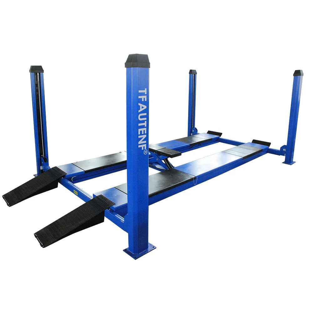 

Autenf 4T 5.5 Ton four post hydraulic car lift for 3d wheel alignment