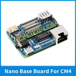 Raspberry Pi Compute Module 4 CM4 Nano Base Board (B) with RPi 40PIN GPIO interface for Compute Module 4 Lite / eMMC