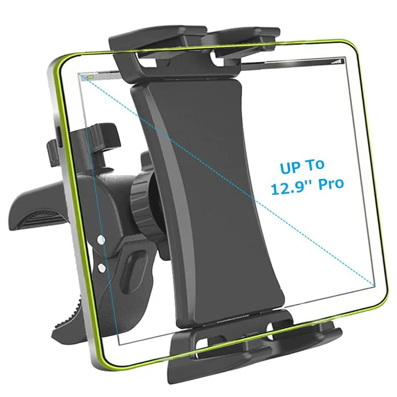 

360 ° 4,7-12,9 дюймов беговая дорожка для велосипеда в помещении, тренажерный зал, руль, подставка для планшета Air Pro iPad, велосипедная подставка для телефона, держатель, крепление