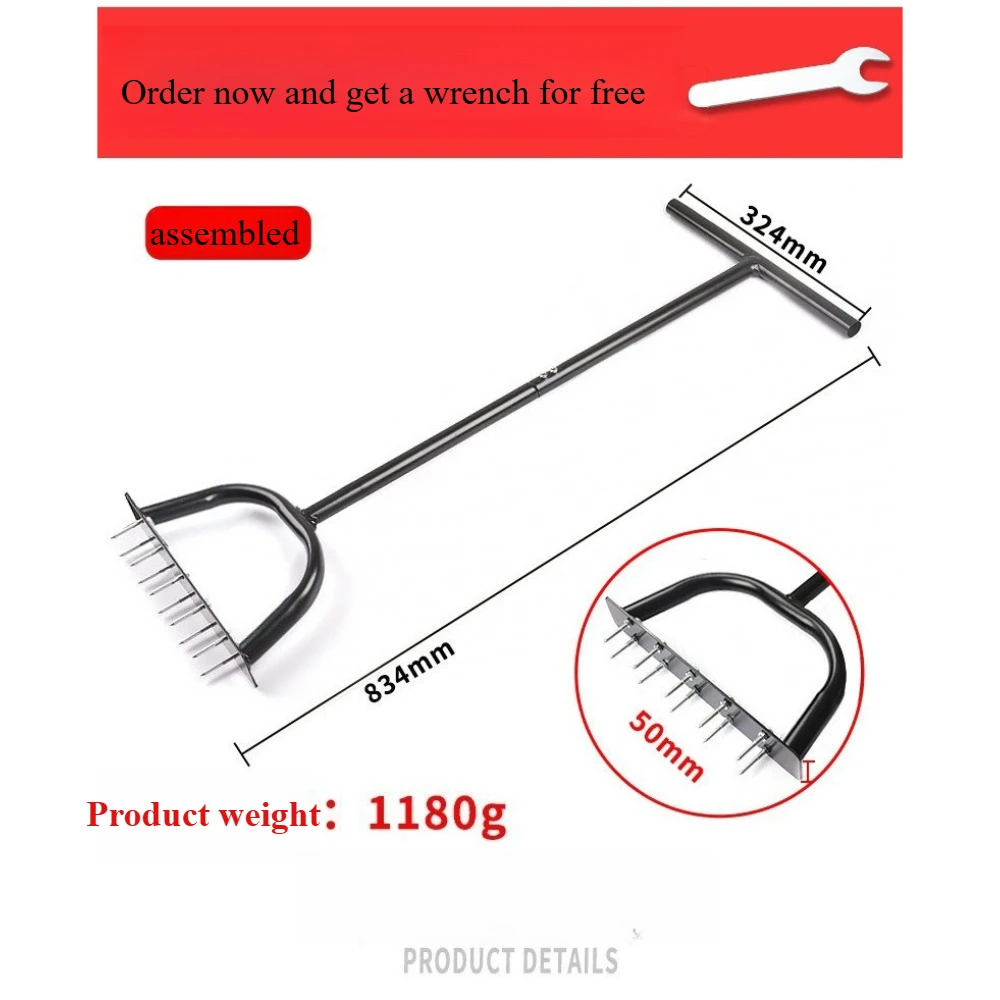 Stojak Narzędzia ogrodnicze do kopania Glebogryzarka do nawadniania gleby Skrobak do nawadniania trawnika Skrobak do sadu Aerator do trawnika Kultywator do trawy Sadzenie nasion