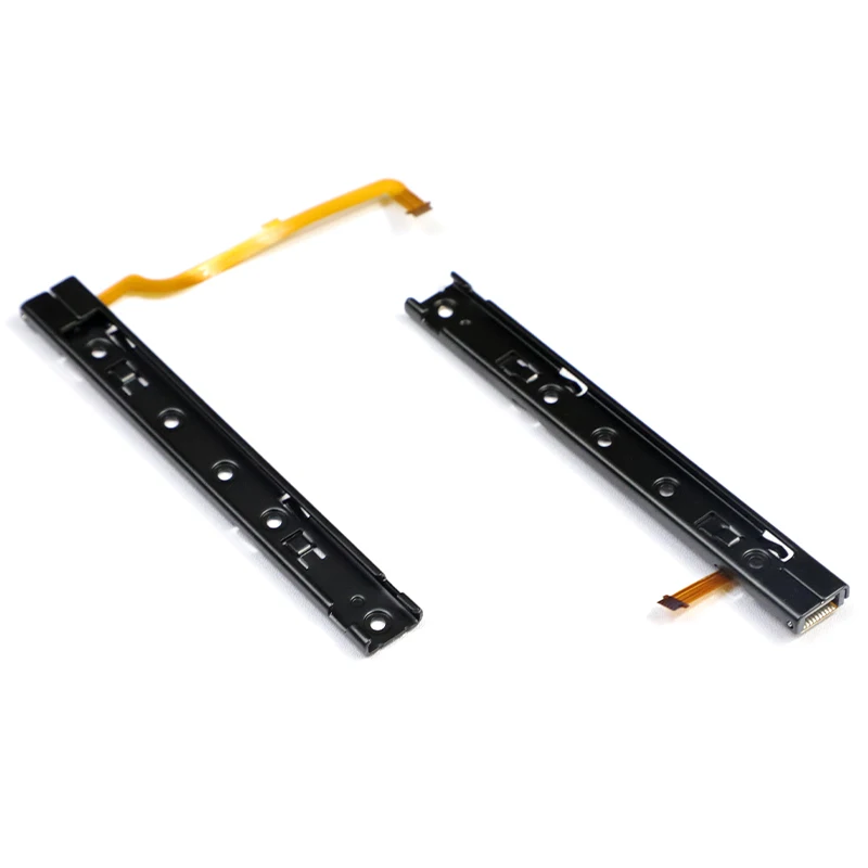 Original Plastic Slider Rail for Nintendo Switch Joy-con Controller Assembly with Flex Cable For NS Console Rebuild Track