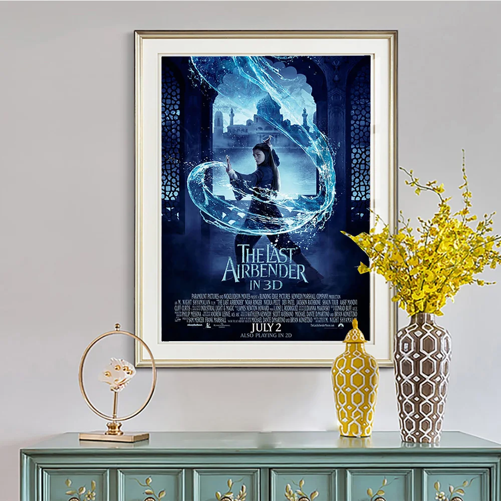 آخر Airbender الأمريكية الخيال مغامرة فيلم طباعة ملصق فني الفيلم الحديث قماش اللوحة غرفة الاطفال ديكور ملصقات جدار