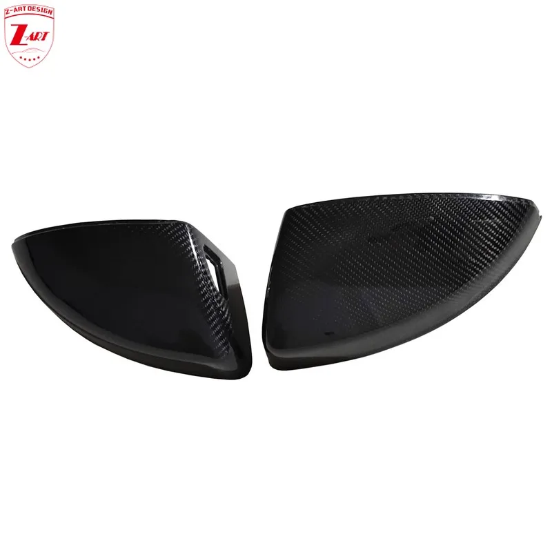 

Z-ART R8 Корпус зеркала из сухого углеродного волокна для Audi R8 Сухая крышка зеркала из углеродного волокна для R8 2016+
