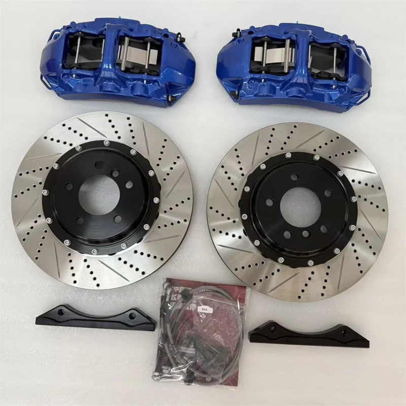 

Высококачественный комплект больших тормозов с 6-поршневыми суппортами для VW Mk5 Mk6 Mk7, Toyota Supra, TT Mk2 MK3, S3, A4, S5, B8, B9, A6, Patrol, E87