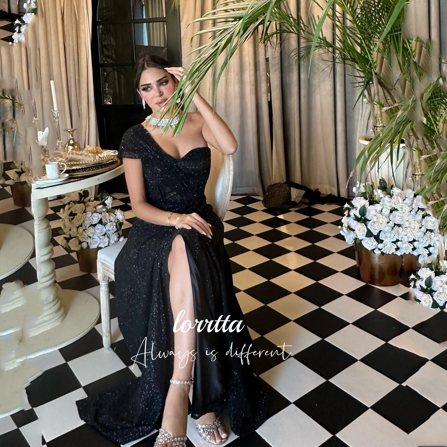 Lorrtta maßge schneiderte Party kleider für besondere Anlässe Luxus Frau Abendkleid Zeremonie neu in Kleidern Abendkleid Frau