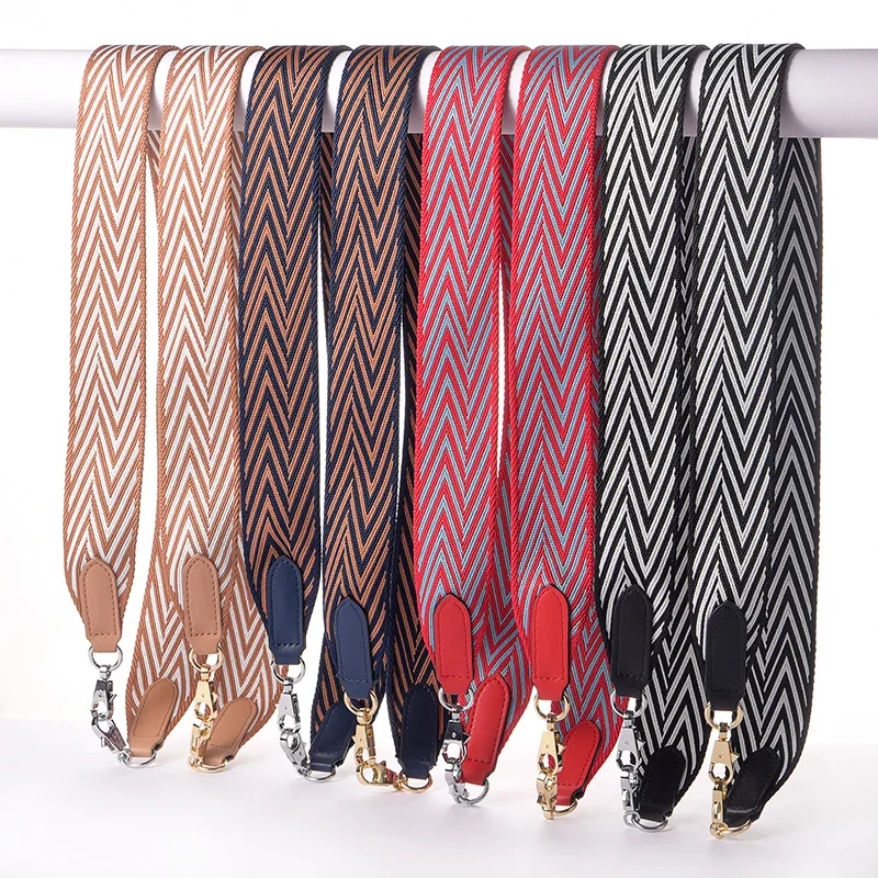 110cm Wax Line Weaving Wide Shoulder Strap Fit for Evelyne Bag Shoulder Messenger Bag Replacement Strap Handbag Accessories