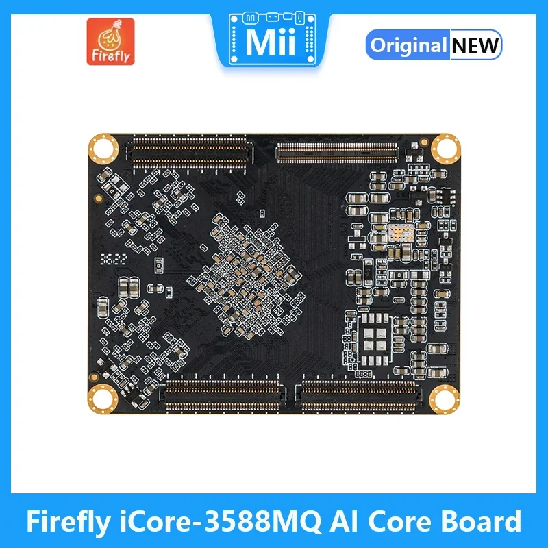 iCore-3588MQ Automotive-Grade AI Core Board Gigabit Ethernet, WiFi6 and 5G/4G network Gigabit Ethernet, WiFi6 and 5G/4G network