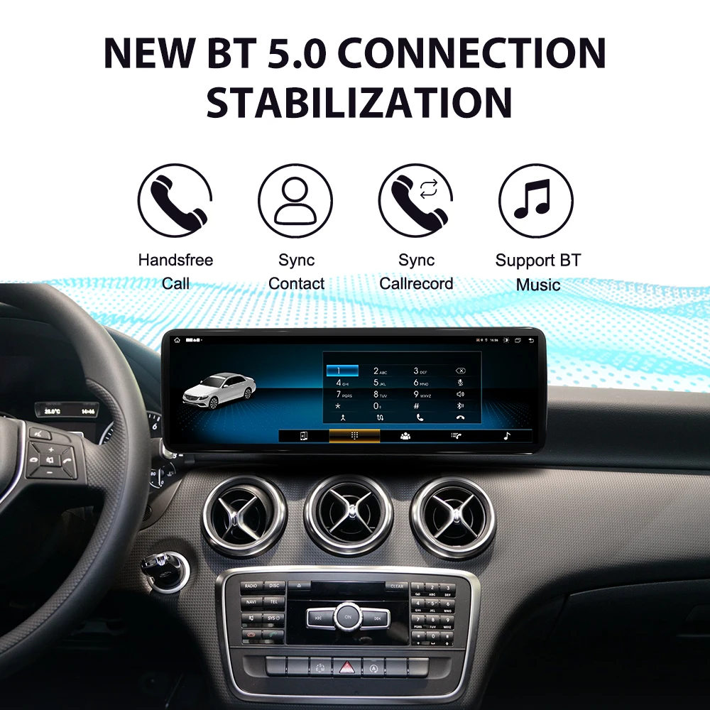 14.9 Inch Carplay Navigation For Mercedes Benz GLA A Class CLA 2012 2013 2014 2015 Andriod Car Radio Auto Multimedia Head Unit