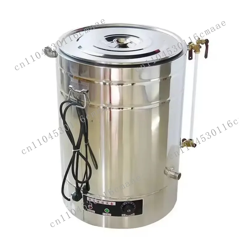 Stainless steel honey tank with heater, melted wax bucket, 70L, electrically heated interlayer water heated honey storage tank