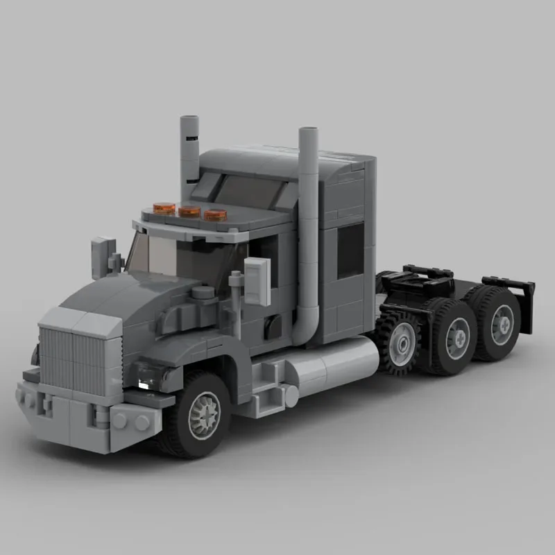 MOC-72339 T800 Semi Truck Truck Series Building Block Model 359 Parts Educational Boy Christmas Building Blocks Toy Gift