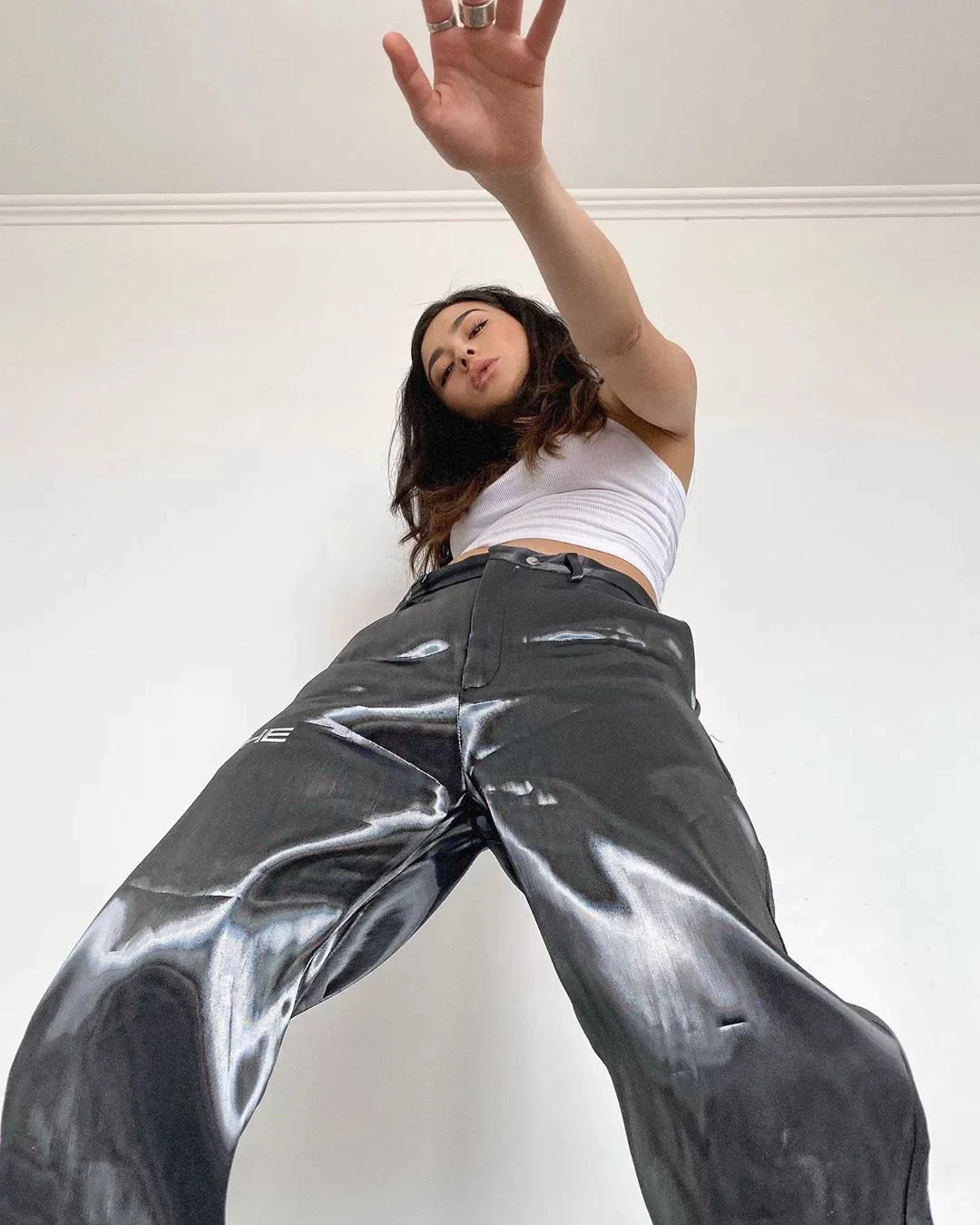 HELIOT EMIL سراويل غير رسمية ذات أرجل مستقيمة للرجال والنساء من HELIOT EMIL ملابس عمل مستقبلية #1