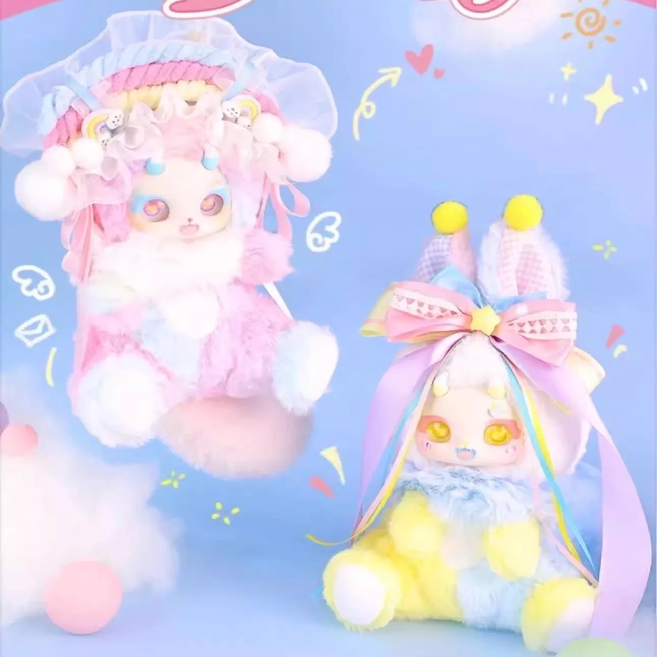 

Boboco Sweetheart Party Series V2 Anime Figure Blind Box Enigma Wonderland Collection Model Girl Heart Shaped Gift For Parties