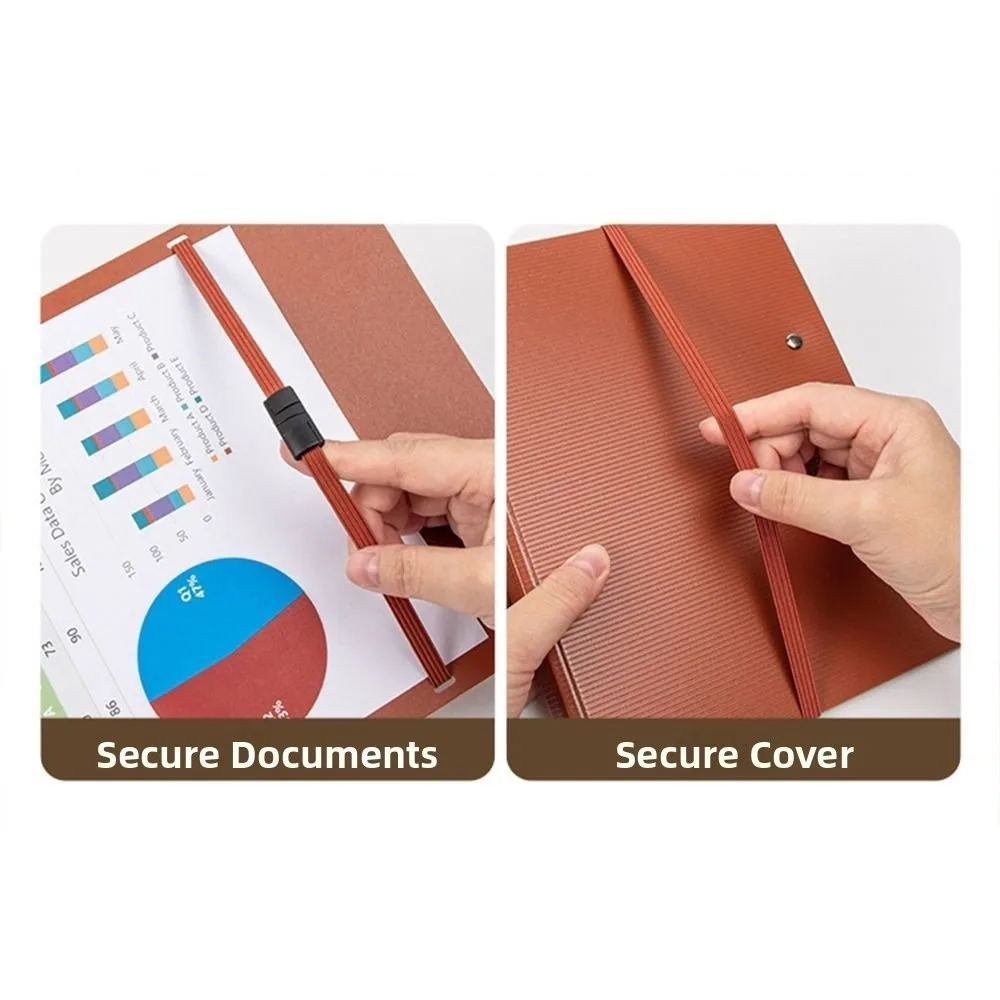 

Gifts Portable Foldable Folders Versatile A4 To A5 Folding Board Folder Organize Artifacts File Contract Folders