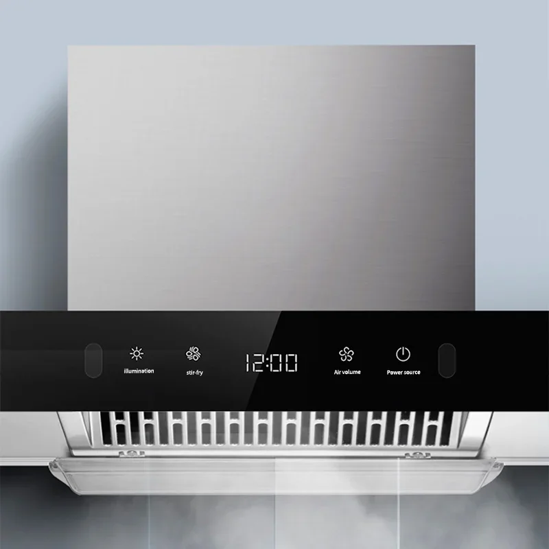 

Exclusive Offers Super Suction Silent Range Hood Portable Kitchen Hoods Smart Household Hood Coocker