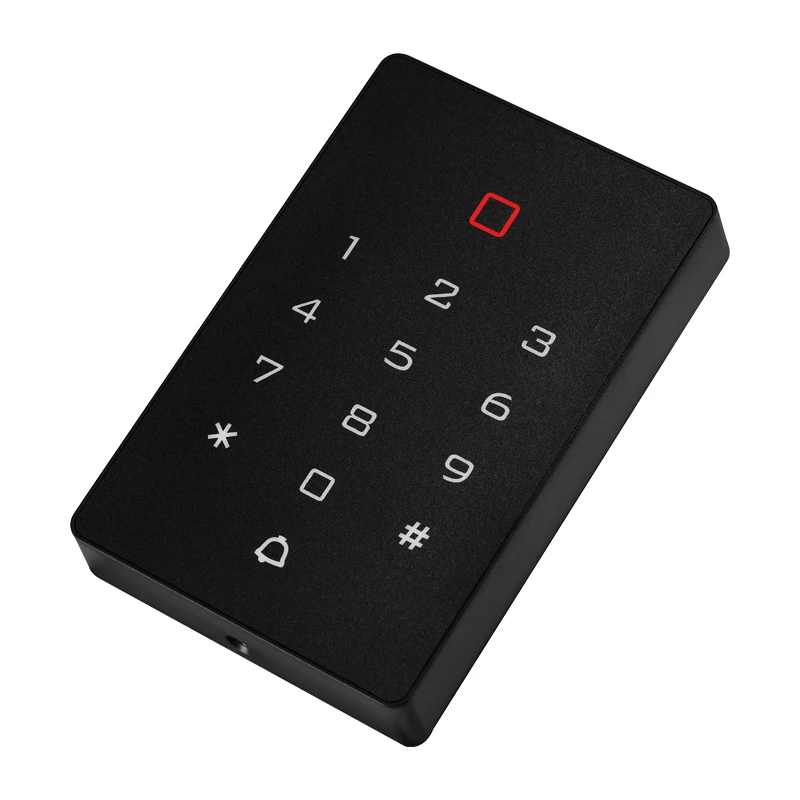 Touch key password access control integrated machine ID card swiping password machine independent access control system