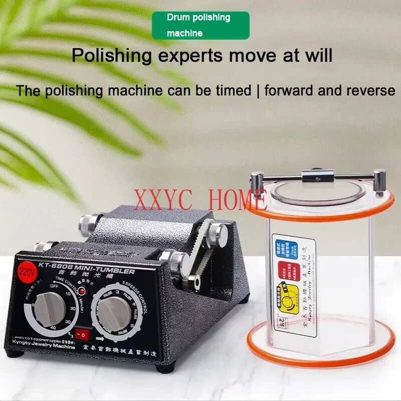 

Jewelry Polisher Drum Polishing Machine Jewelry Rotary Tumbler Tumbling Mini-Tumbler Rotary Tumbler